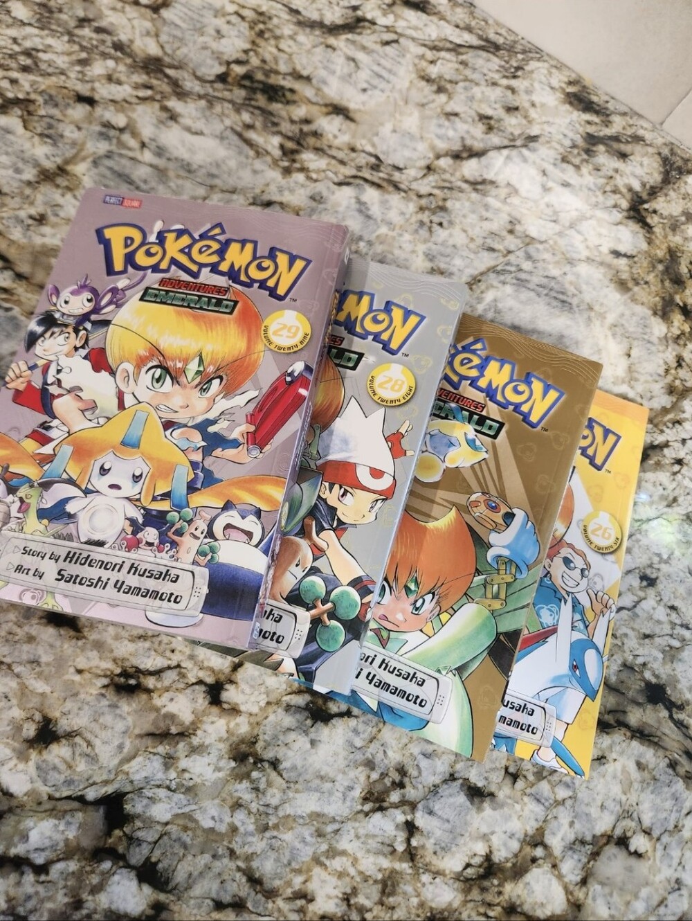 Pokemon Adventures: Emerald Books. Volumes 26-29